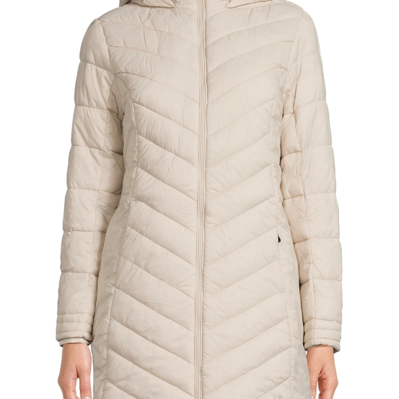 Spyder Jackets & Blazers - Spyder Women's Cream Quilted Puffer Jacket